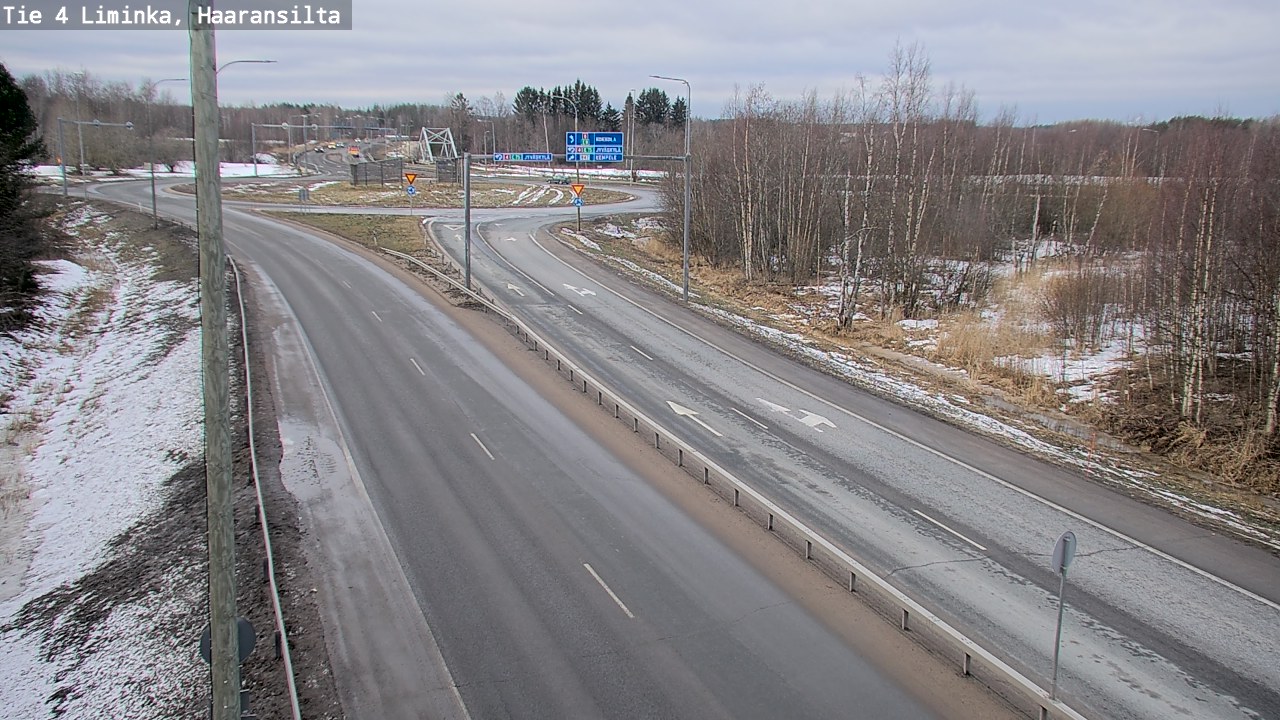 Kelikamerat Kuva Tie 4 Liminka, Haaransilta, Liminka, Pohjois-Pohjanmaa