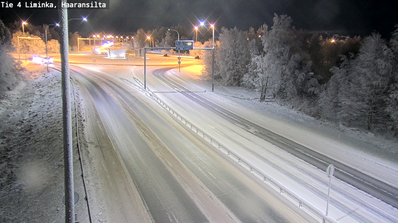 Kelikamerat Kuva Tie 4 Liminka, Haaransilta, Liminka, Pohjois-Pohjanmaa