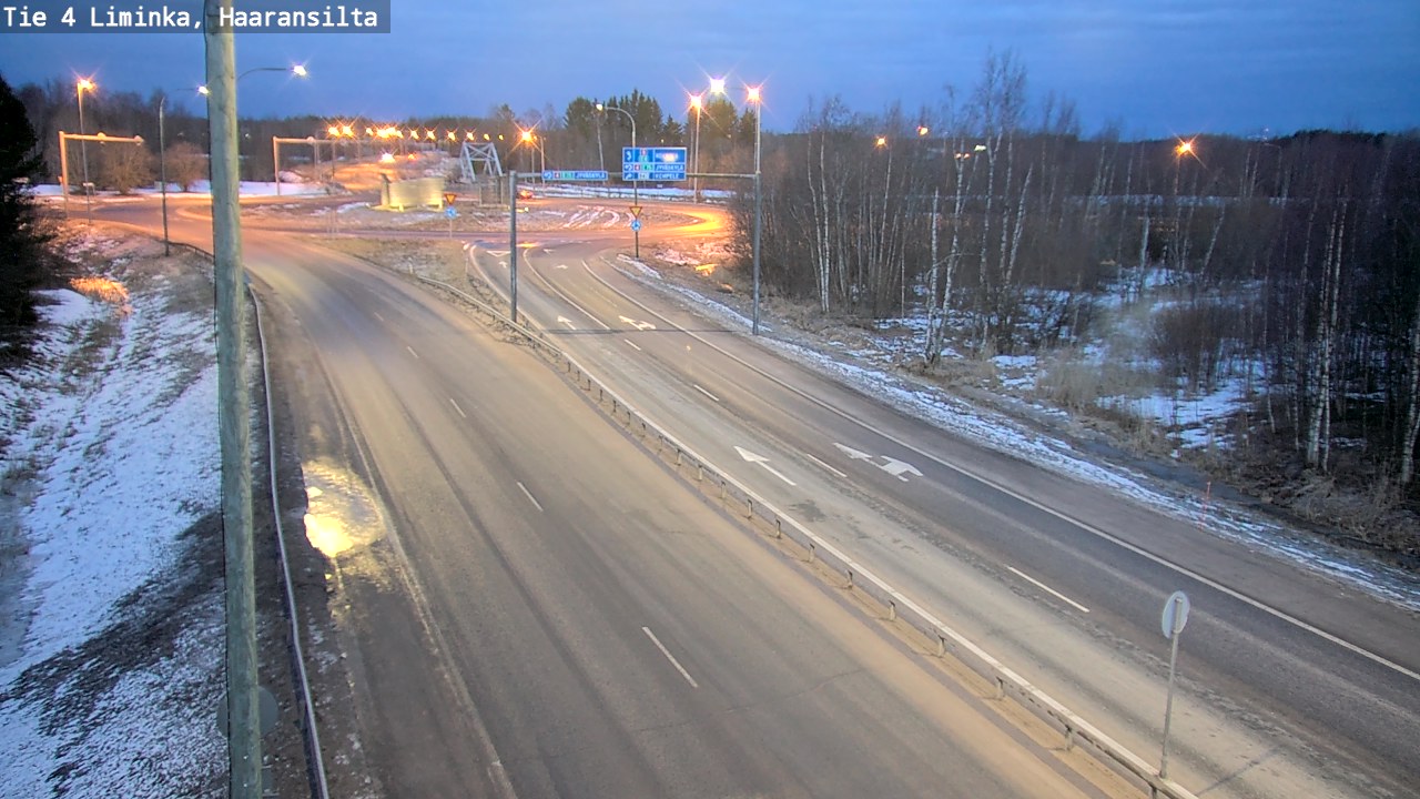 Kelikamerat Kuva Tie 4 Liminka, Haaransilta, Liminka, Pohjois-Pohjanmaa