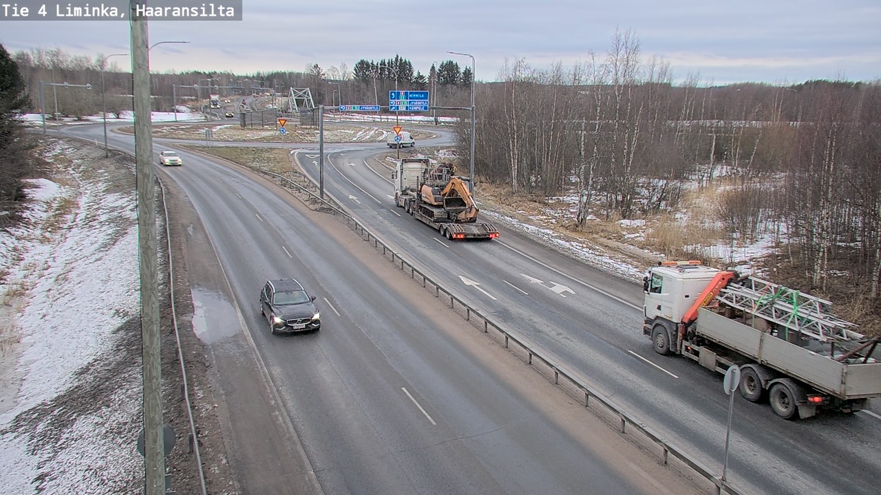 Kelikamerat Kuva Tie 4 Liminka, Haaransilta, Liminka, Pohjois-Pohjanmaa