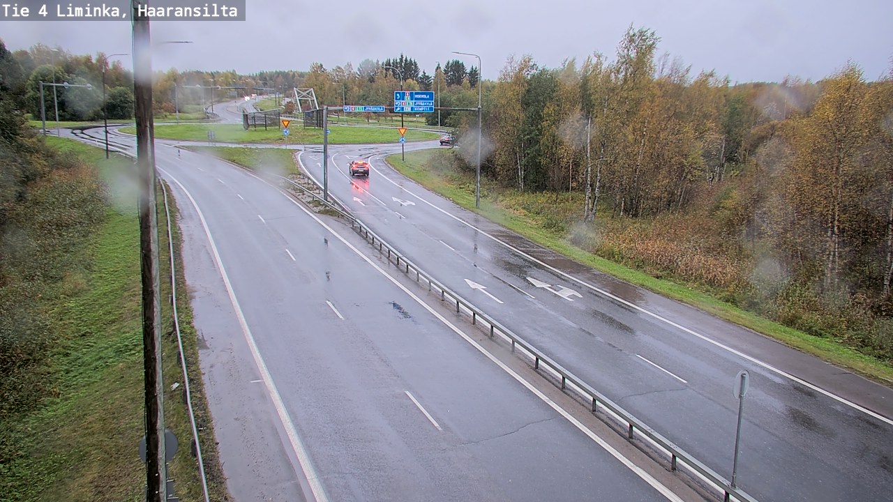 Kelikamerat Kuva Tie 4 Liminka, Haaransilta, Liminka, Pohjois-Pohjanmaa