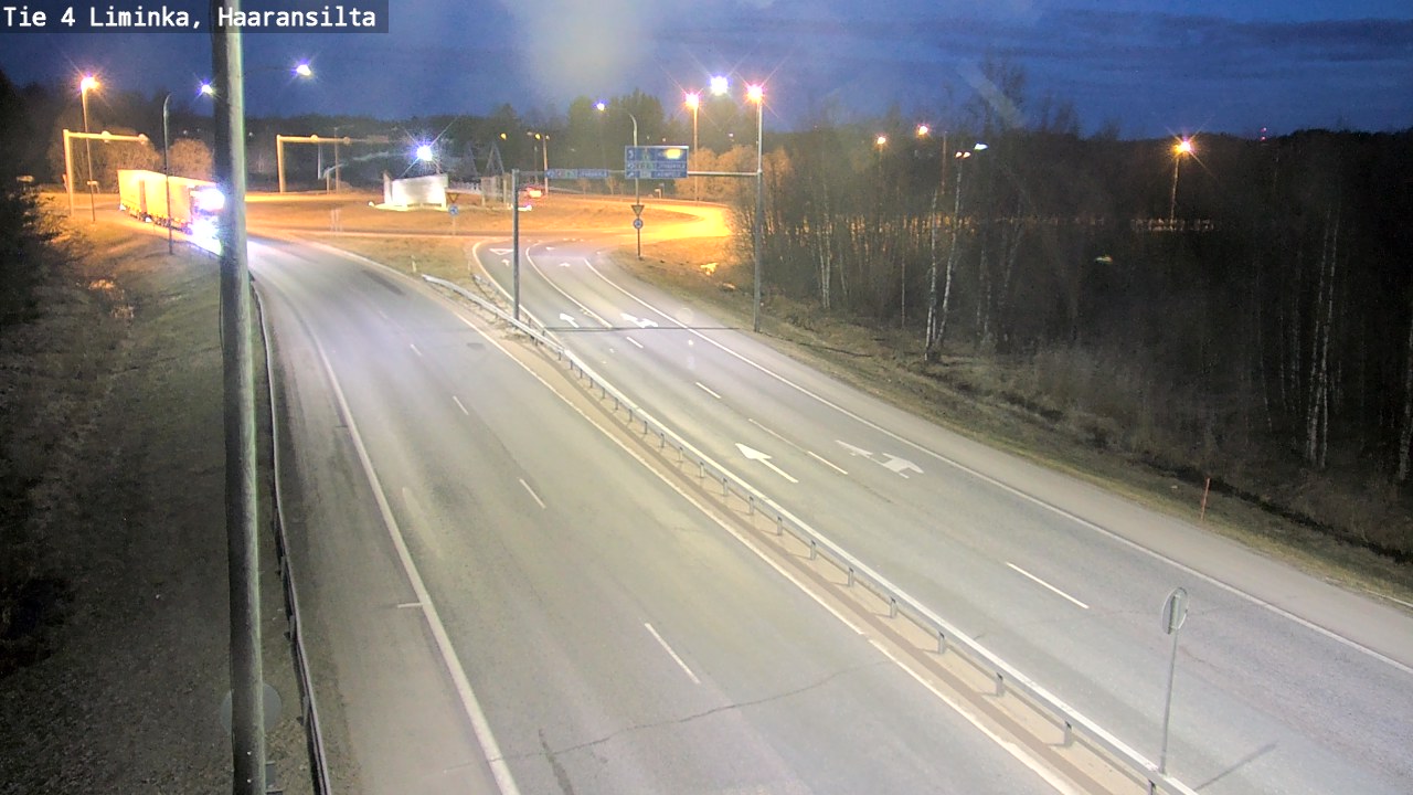 Kelikamerat Kuva Tie 4 Liminka, Haaransilta, Liminka, Pohjois-Pohjanmaa