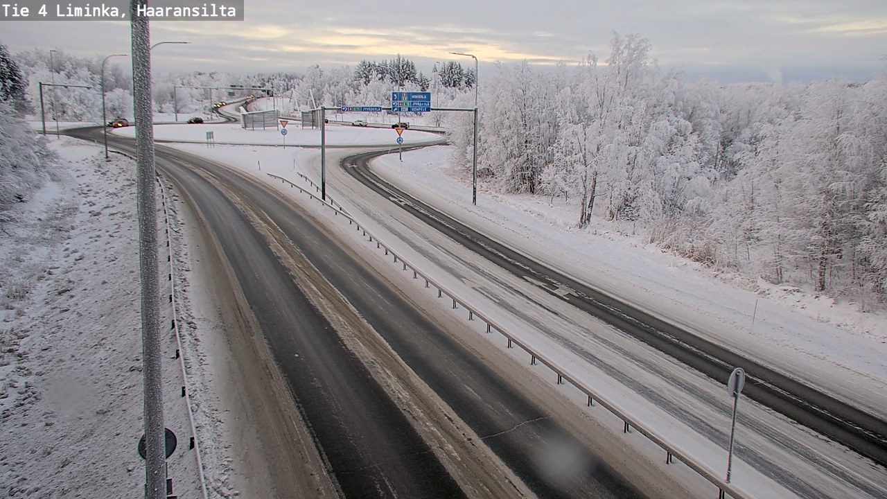 Kelikamerat Kuva Tie 4 Liminka, Haaransilta, Liminka, Pohjois-Pohjanmaa
