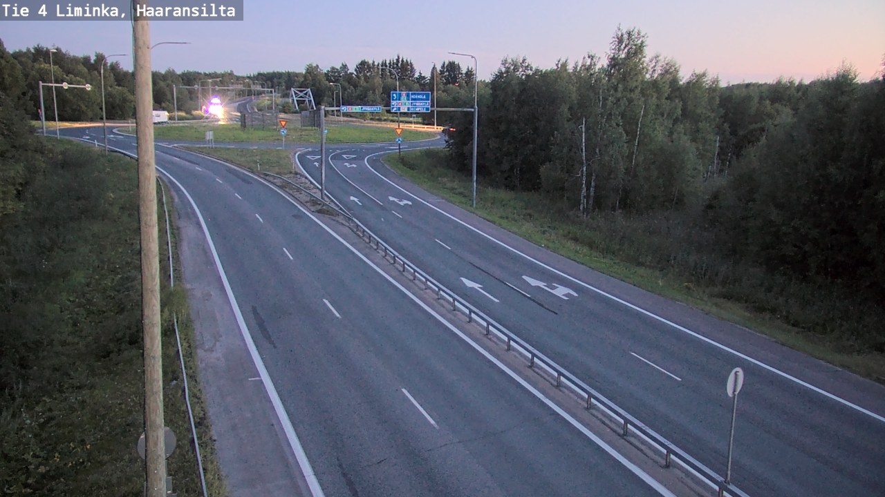 Kelikamerat Kuva Tie 4 Liminka, Haaransilta, Liminka, Pohjois-Pohjanmaa