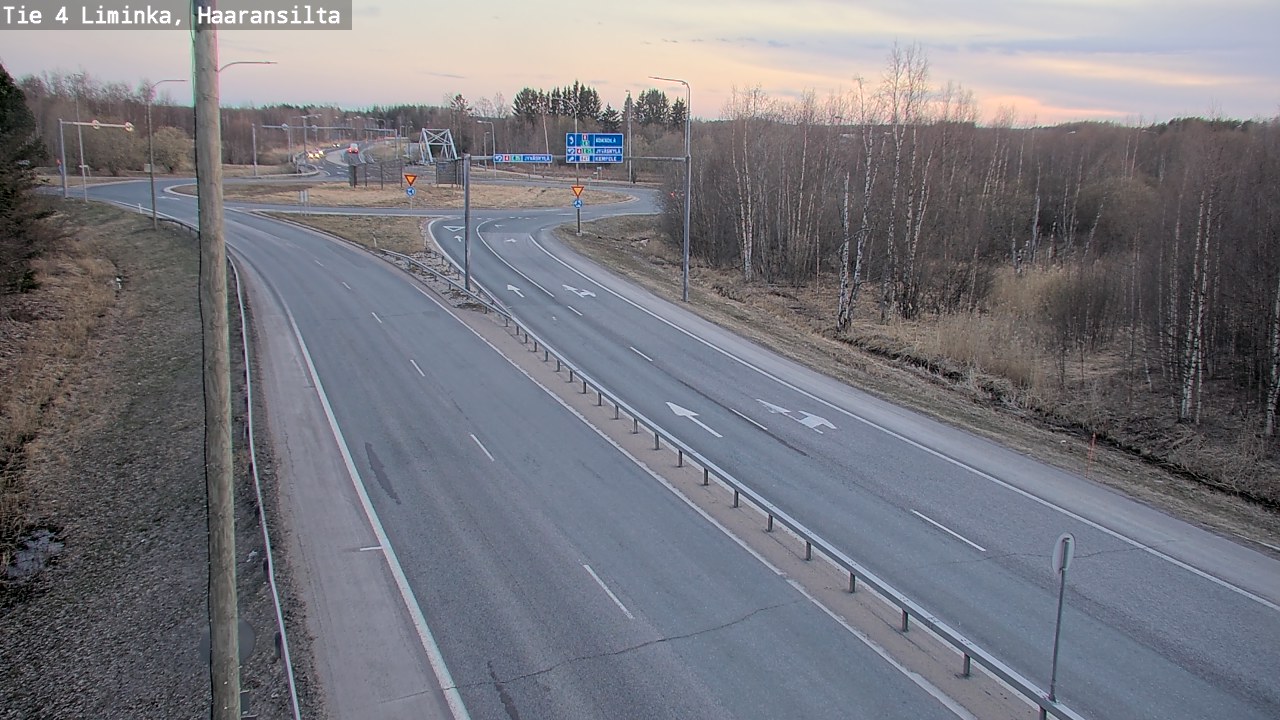 Kelikamerat Kuva Tie 4 Liminka, Haaransilta, Liminka, Pohjois-Pohjanmaa