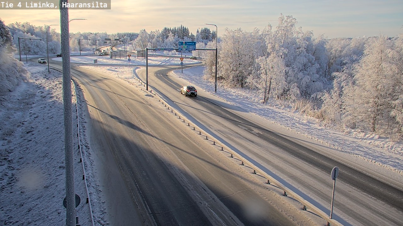 Weather Camera Image Road 4 Liminka, Haaransilta, Liminka, Pohjois-Pohjanmaa