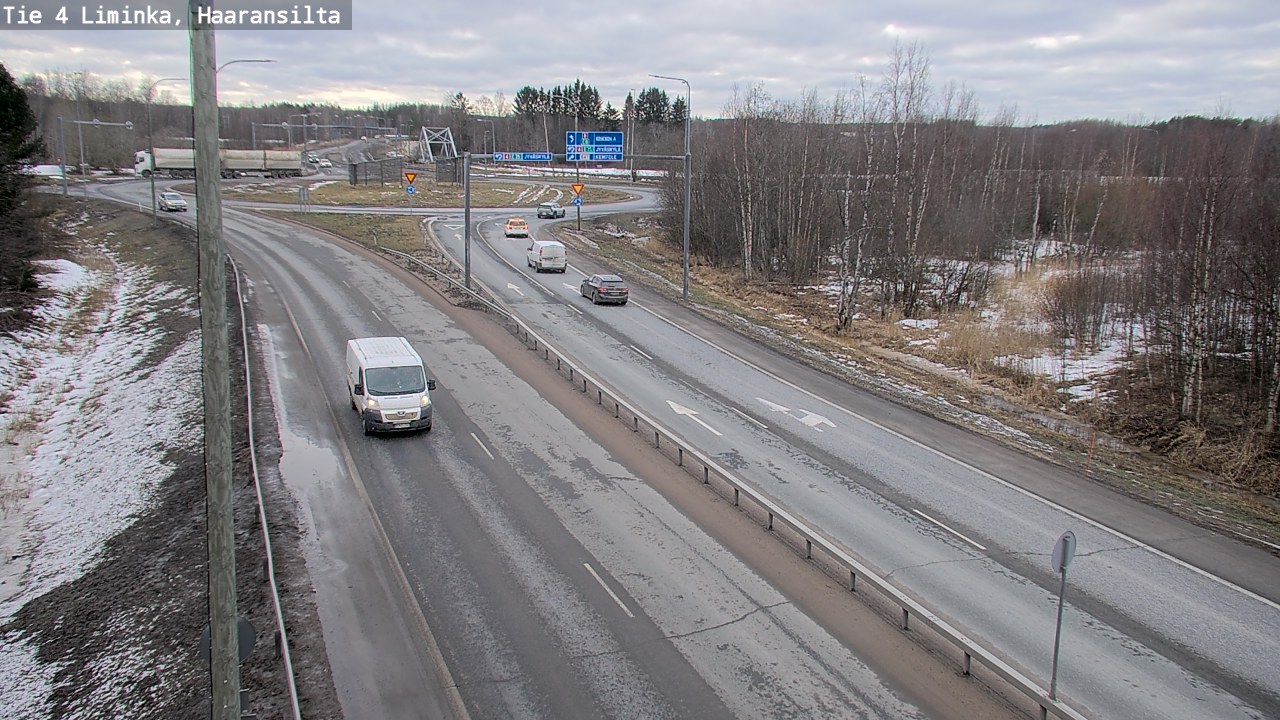 Kelikamerat Kuva Tie 4 Liminka, Haaransilta, Liminka, Pohjois-Pohjanmaa