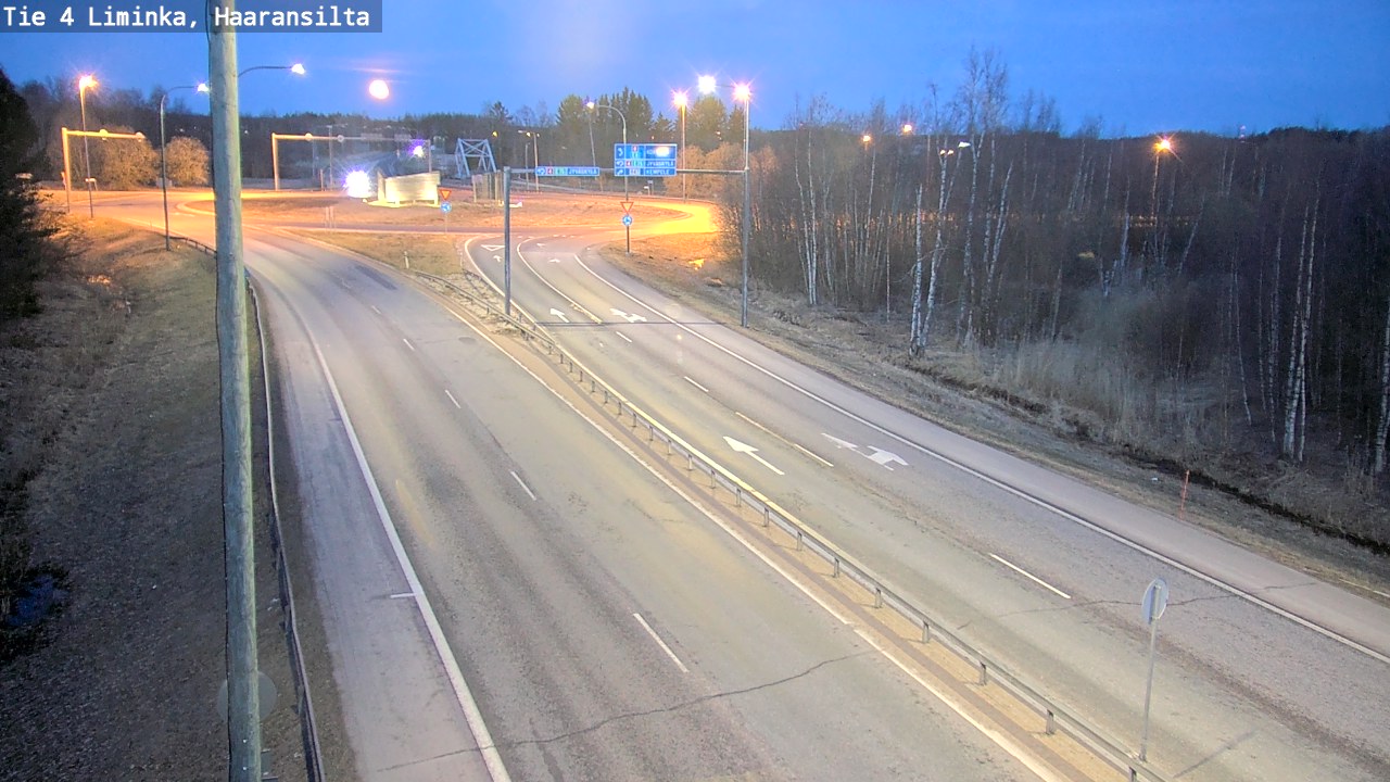 Kelikamerat Kuva Tie 4 Liminka, Haaransilta, Liminka, Pohjois-Pohjanmaa