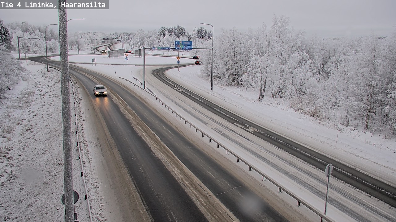 Kelikamerat Kuva Tie 4 Liminka, Haaransilta, Liminka, Pohjois-Pohjanmaa