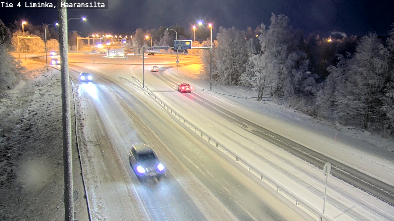 Kelikamerat Kuva Tie 4 Liminka, Haaransilta, Liminka, Pohjois-Pohjanmaa