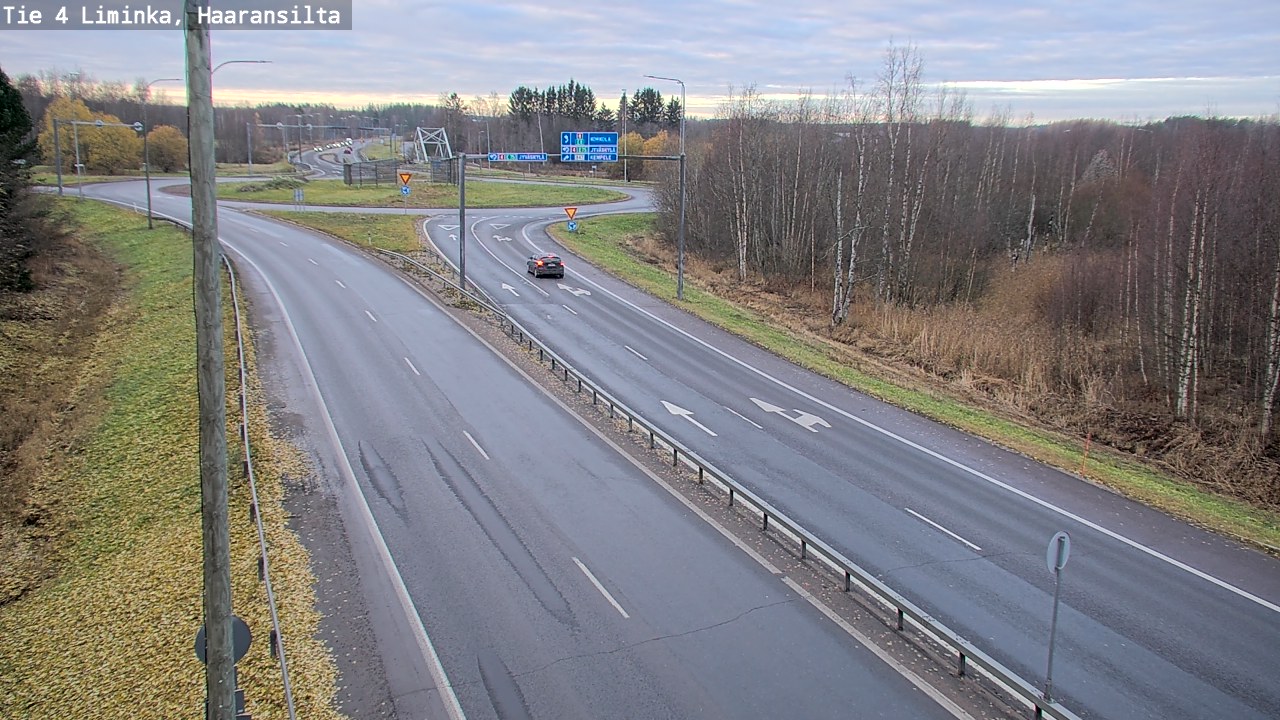 Kelikamerat Kuva Tie 4 Liminka, Haaransilta, Liminka, Pohjois-Pohjanmaa