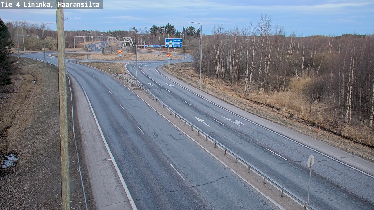 Kelikamerat Kuva Tie 4 Liminka, Haaransilta, Liminka, Pohjois-Pohjanmaa