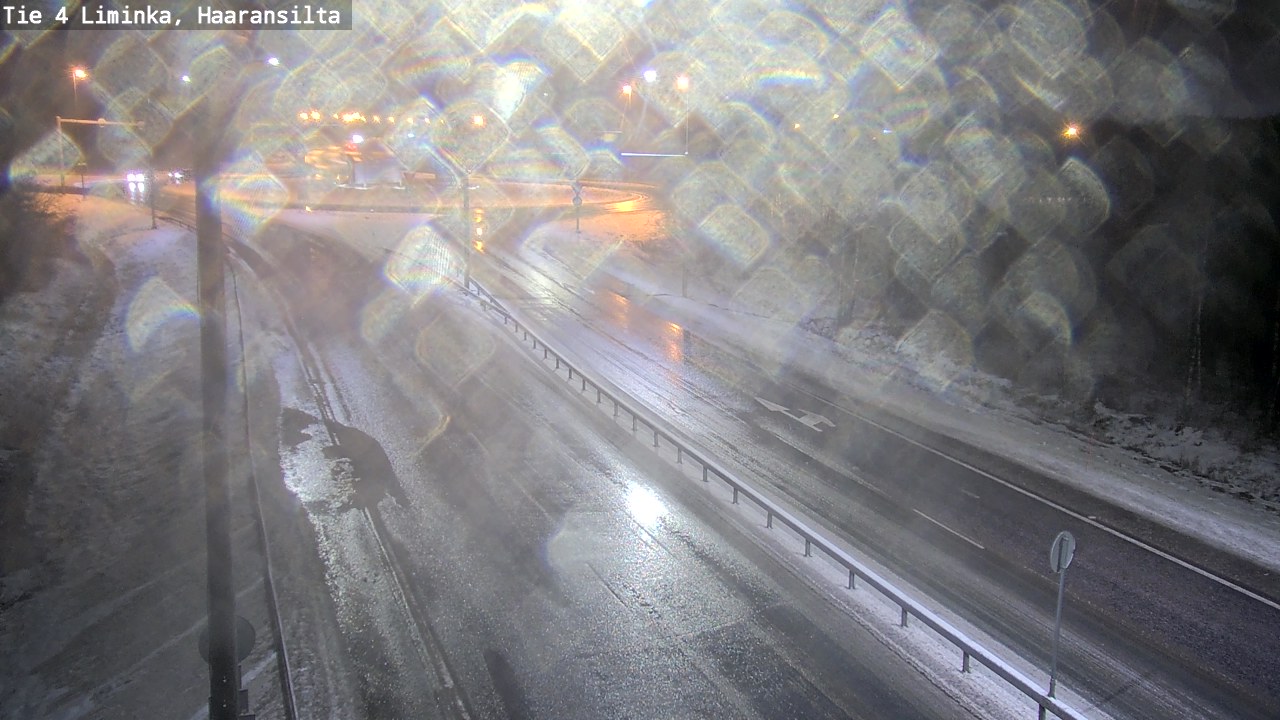 Weather Camera Image Road 4 Liminka, Haaransilta, Liminka, Pohjois-Pohjanmaa