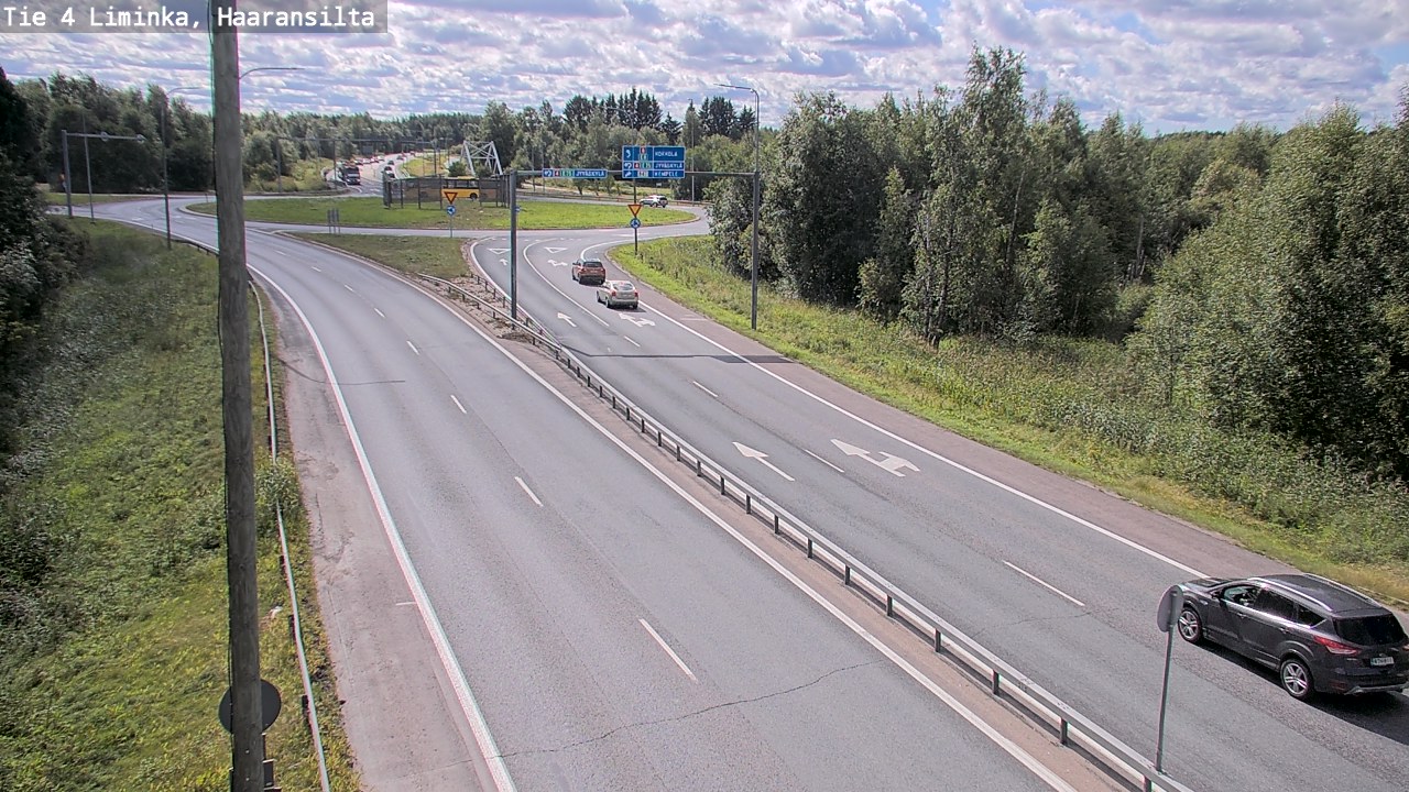 Kelikamerat Kuva Tie 4 Liminka, Haaransilta, Liminka, Pohjois-Pohjanmaa
