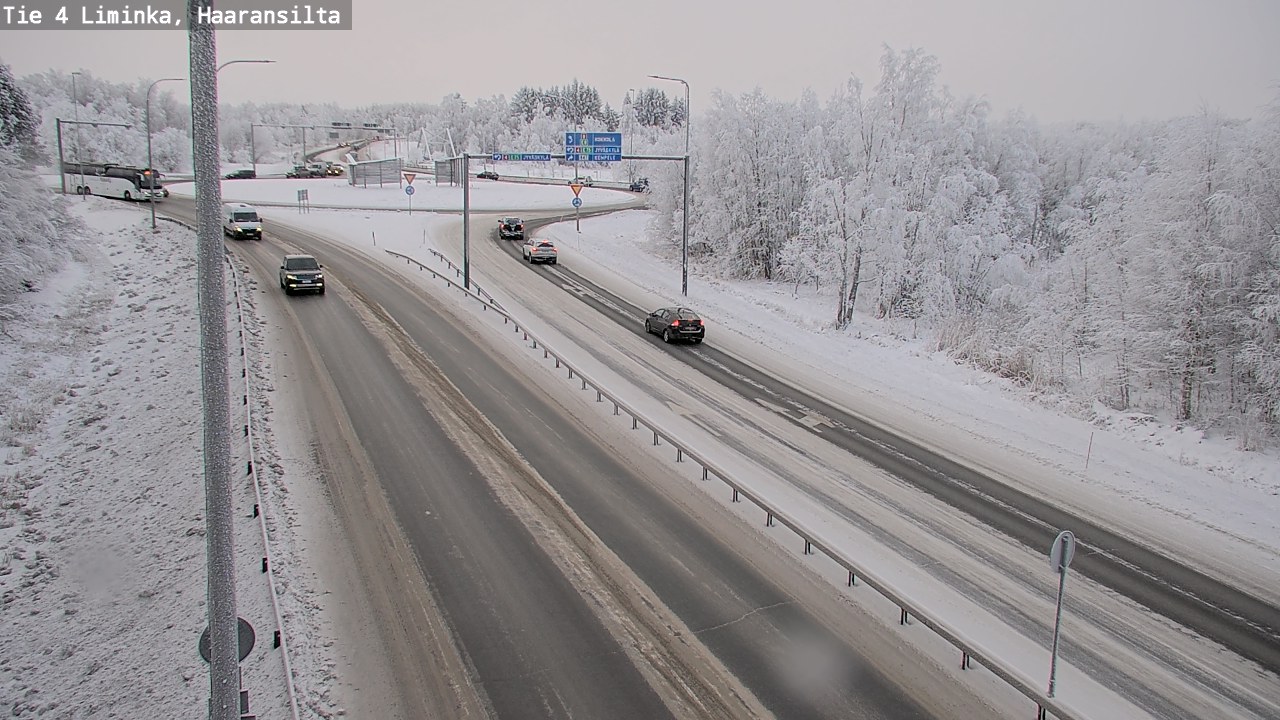 Kelikamerat Kuva Tie 4 Liminka, Haaransilta, Liminka, Pohjois-Pohjanmaa