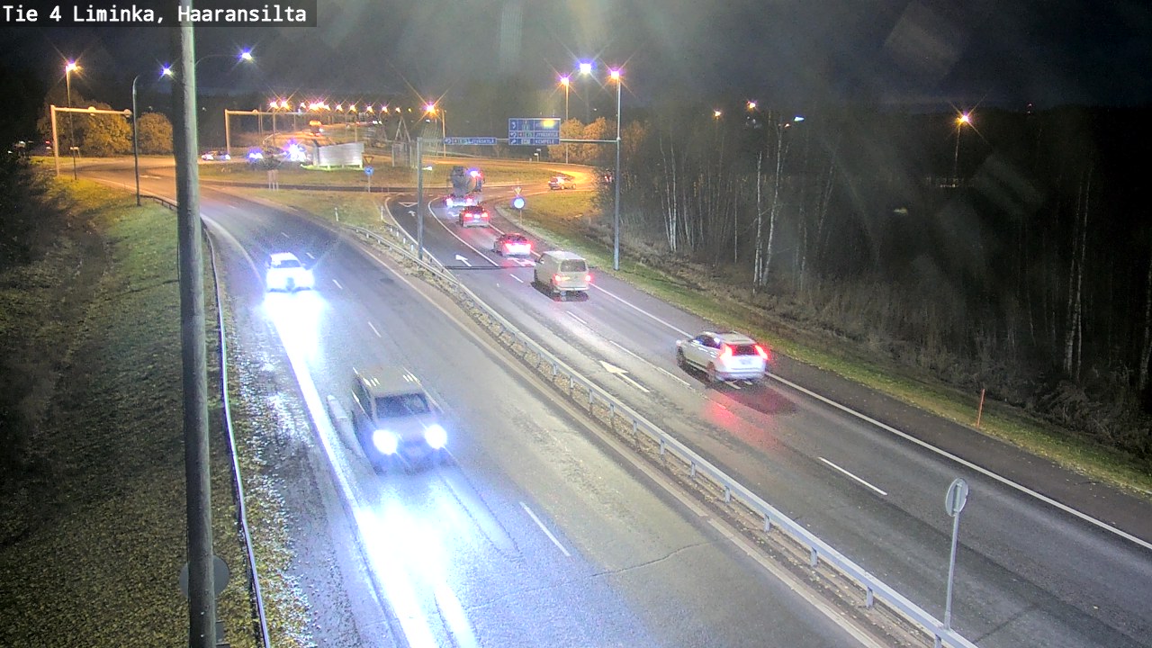 Kelikamerat Kuva Tie 4 Liminka, Haaransilta, Liminka, Pohjois-Pohjanmaa