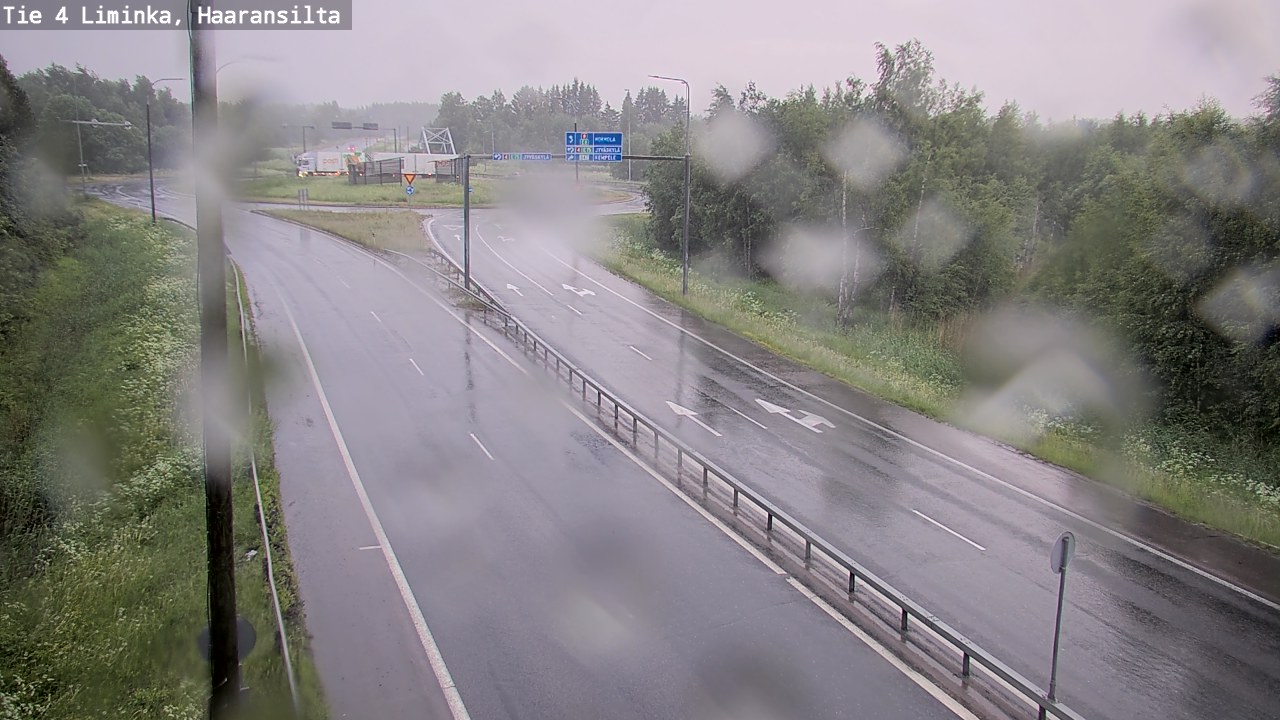 Kelikamerat Kuva Tie 4 Liminka, Haaransilta, Liminka, Pohjois-Pohjanmaa