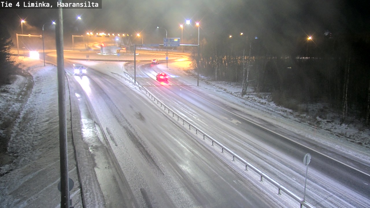 Weather Camera Image Road 4 Liminka, Haaransilta, Liminka, Pohjois-Pohjanmaa