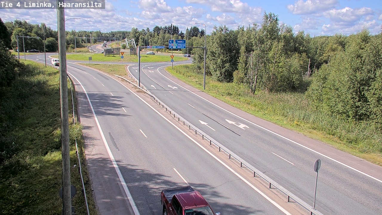 Kelikamerat Kuva Tie 4 Liminka, Haaransilta, Liminka, Pohjois-Pohjanmaa
