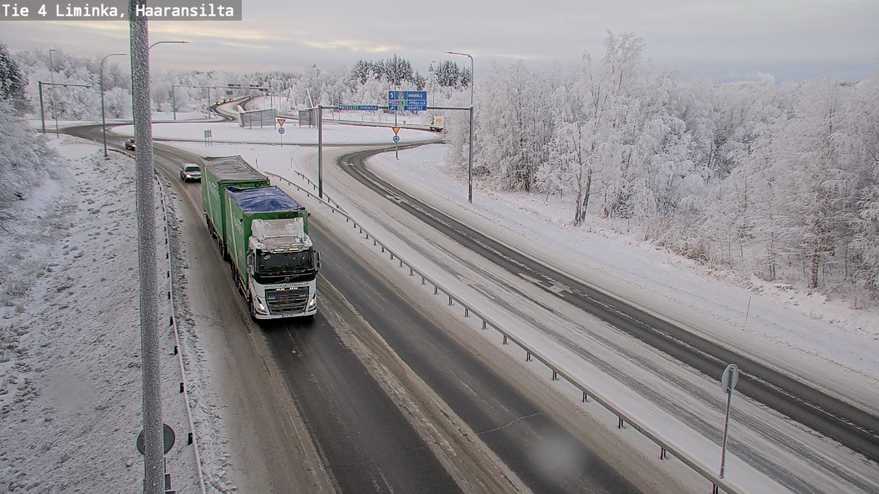 Kelikamerat Kuva Tie 4 Liminka, Haaransilta, Liminka, Pohjois-Pohjanmaa