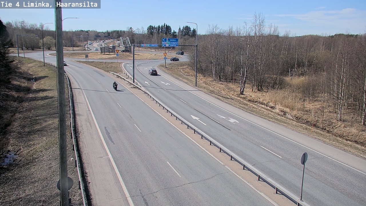 Kelikamerat Kuva Tie 4 Liminka, Haaransilta, Liminka, Pohjois-Pohjanmaa