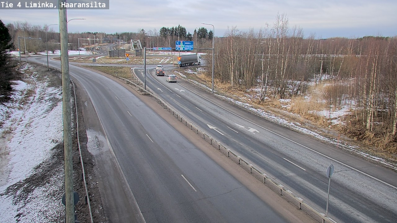 Kelikamerat Kuva Tie 4 Liminka, Haaransilta, Liminka, Pohjois-Pohjanmaa