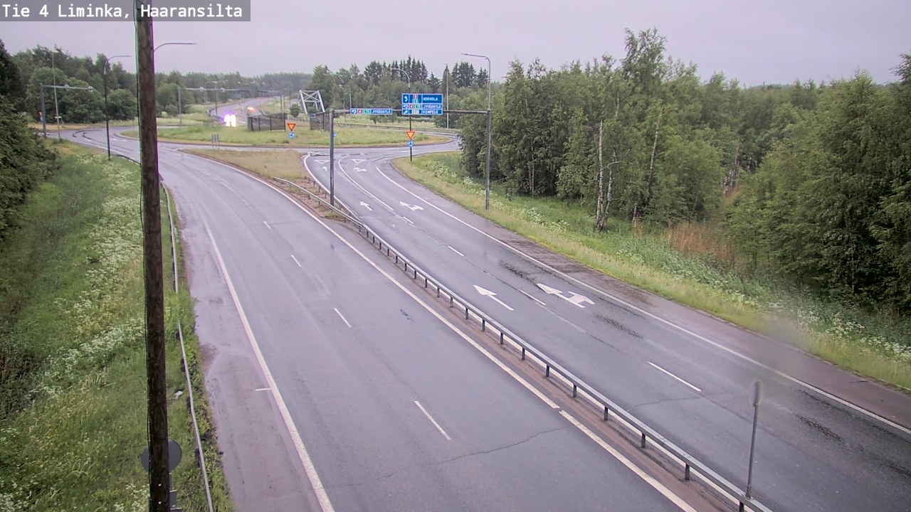 Kelikamerat Kuva Tie 4 Liminka, Haaransilta, Liminka, Pohjois-Pohjanmaa