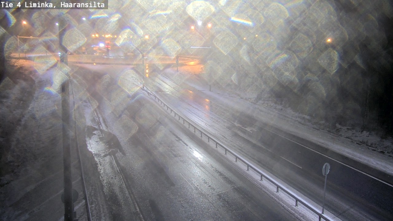 Weather Camera Image Road 4 Liminka, Haaransilta, Liminka, Pohjois-Pohjanmaa