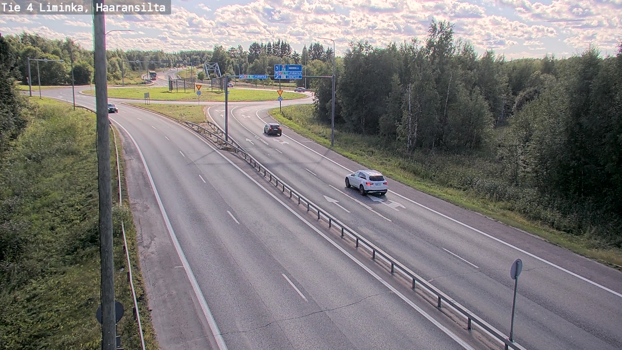 Kelikamerat Kuva Tie 4 Liminka, Haaransilta, Liminka, Pohjois-Pohjanmaa