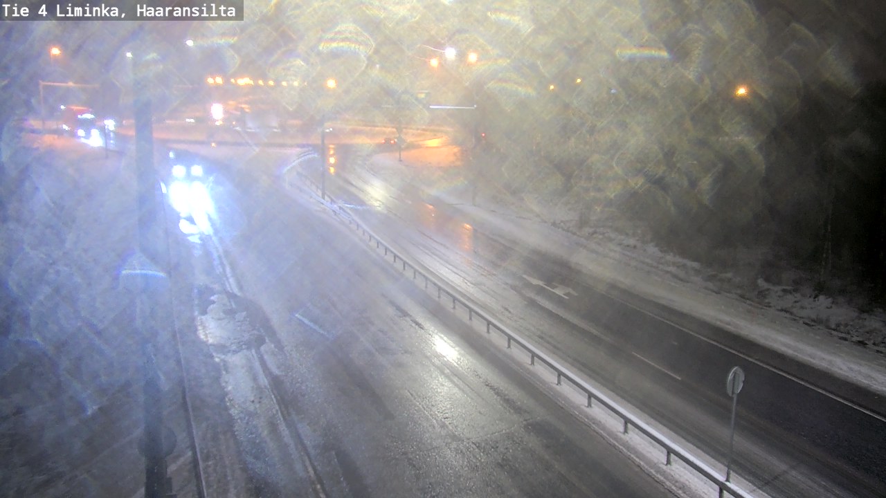 Weather Camera Image Road 4 Liminka, Haaransilta, Liminka, Pohjois-Pohjanmaa