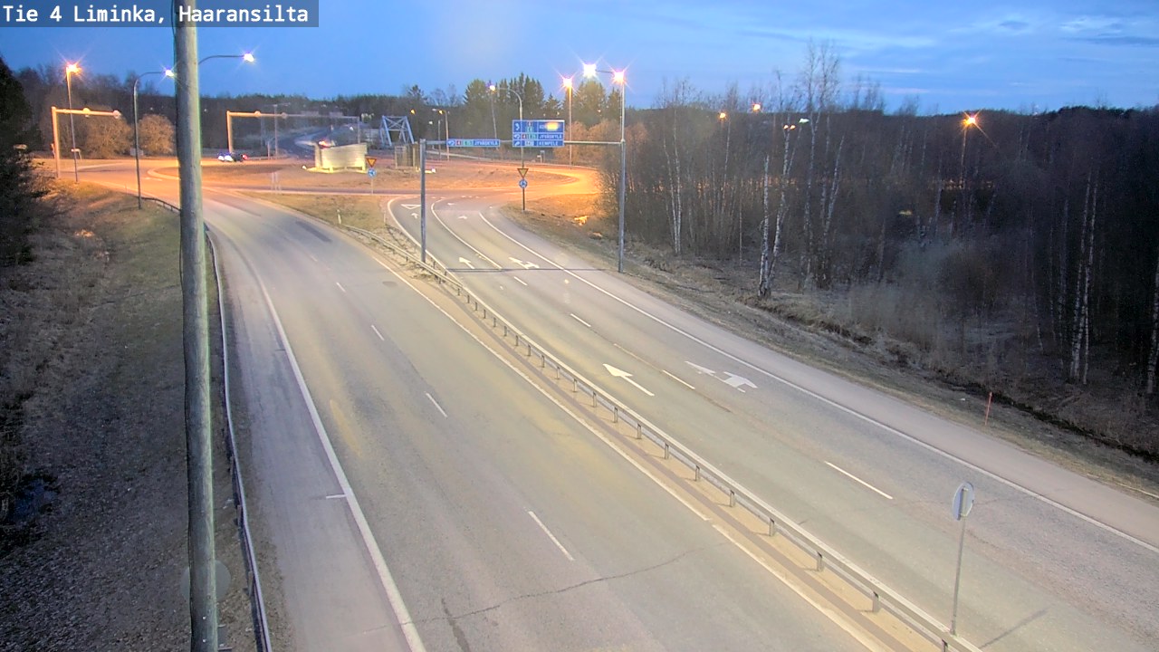 Kelikamerat Kuva Tie 4 Liminka, Haaransilta, Liminka, Pohjois-Pohjanmaa