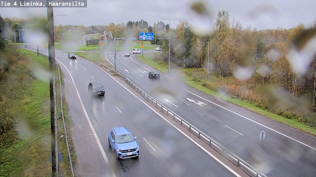 Weather Camera Image Road 4 Liminka, Haaransilta, Liminka, Pohjois-Pohjanmaa