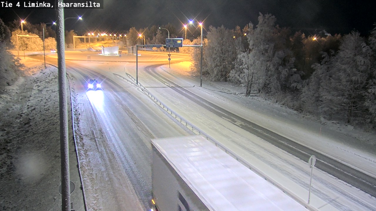 Kelikamerat Kuva Tie 4 Liminka, Haaransilta, Liminka, Pohjois-Pohjanmaa