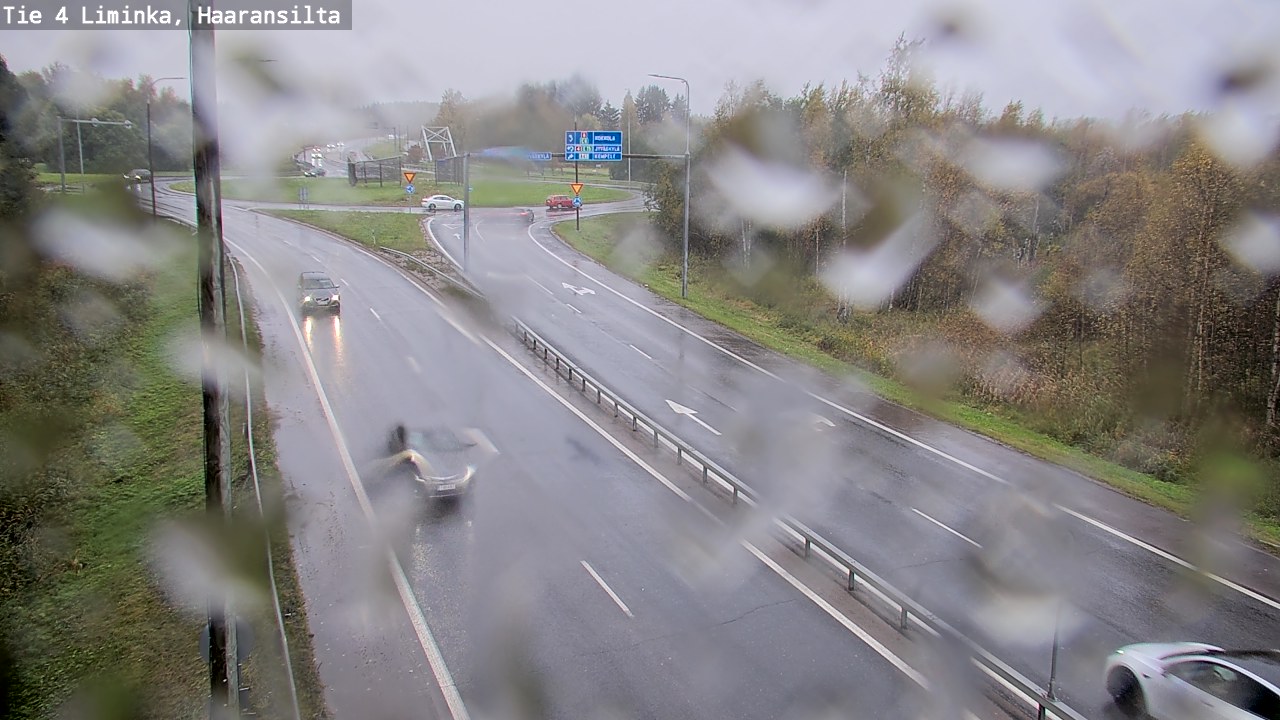 Weather Camera Image Road 4 Liminka, Haaransilta, Liminka, Pohjois-Pohjanmaa