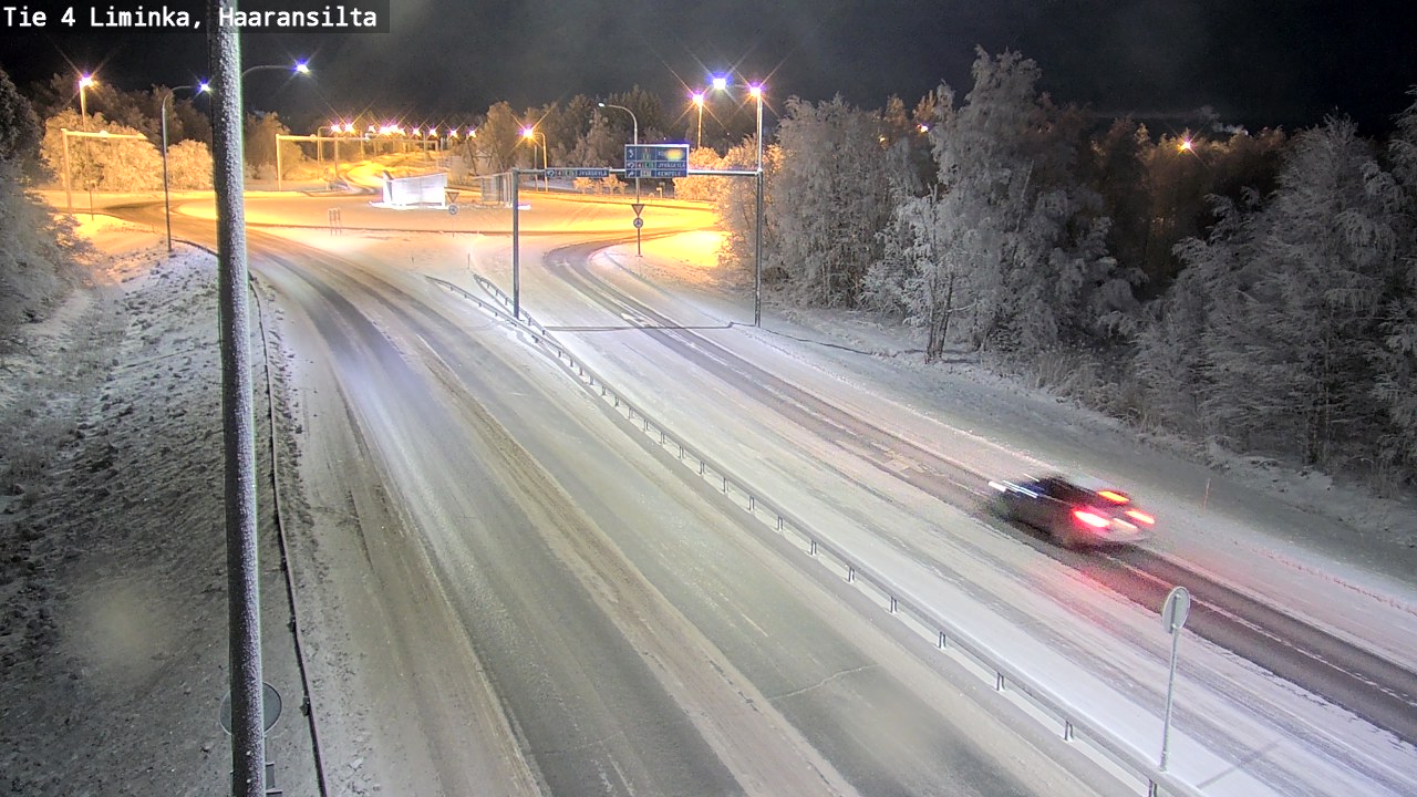 Kelikamerat Kuva Tie 4 Liminka, Haaransilta, Liminka, Pohjois-Pohjanmaa
