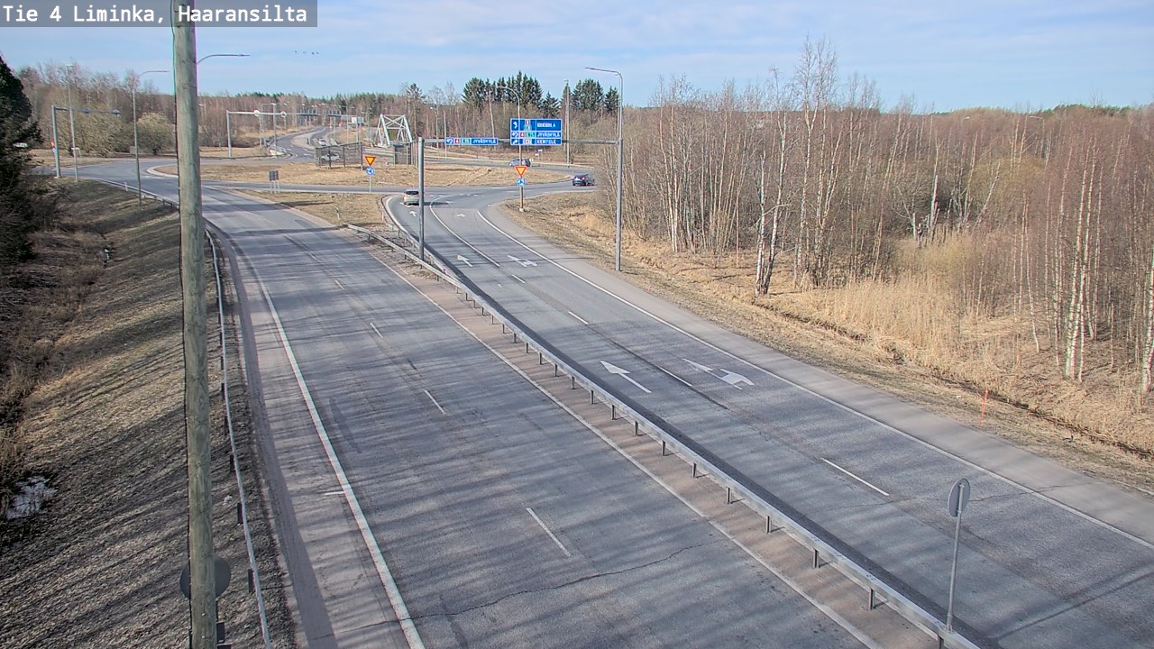 Kelikamerat Kuva Tie 4 Liminka, Haaransilta, Liminka, Pohjois-Pohjanmaa