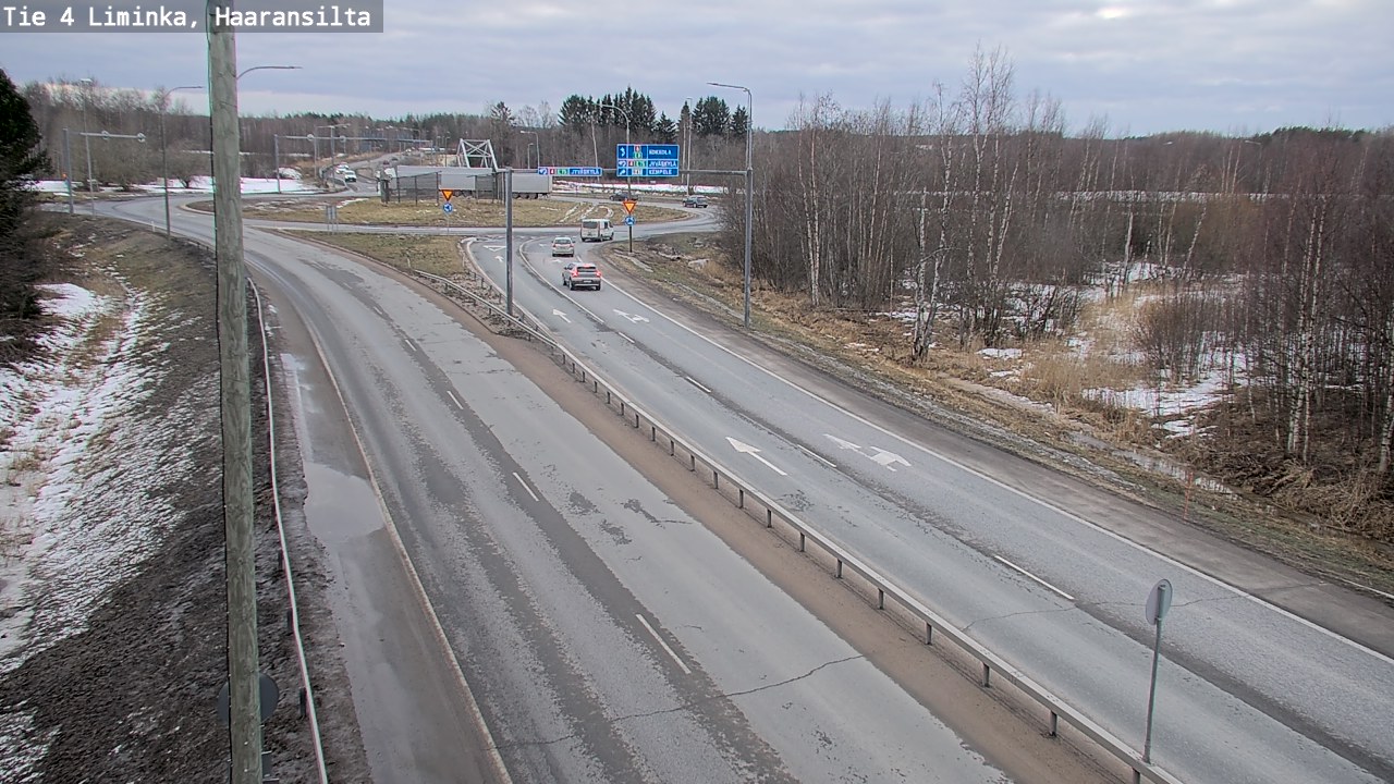 Kelikamerat Kuva Tie 4 Liminka, Haaransilta, Liminka, Pohjois-Pohjanmaa