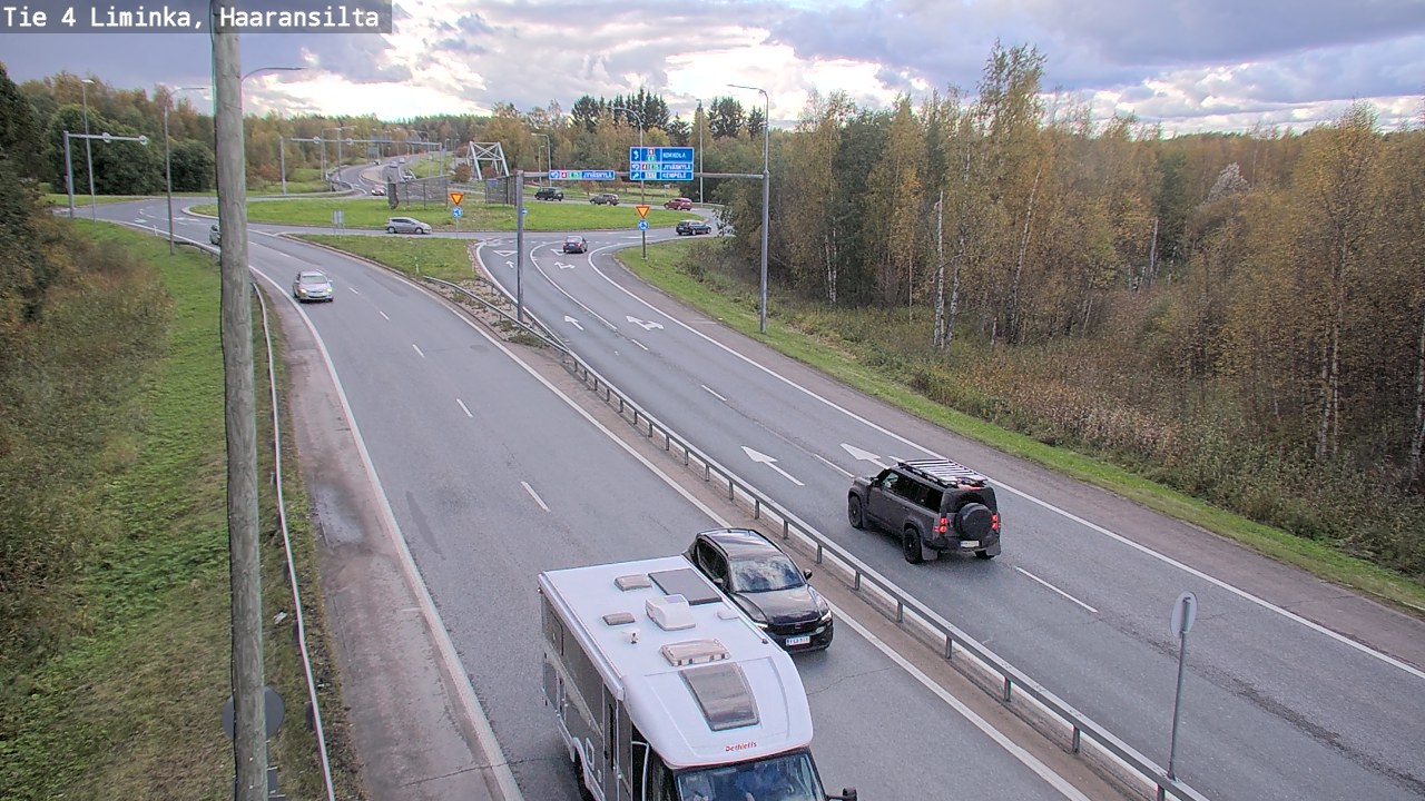 Kelikamerat Kuva Tie 4 Liminka, Haaransilta, Liminka, Pohjois-Pohjanmaa