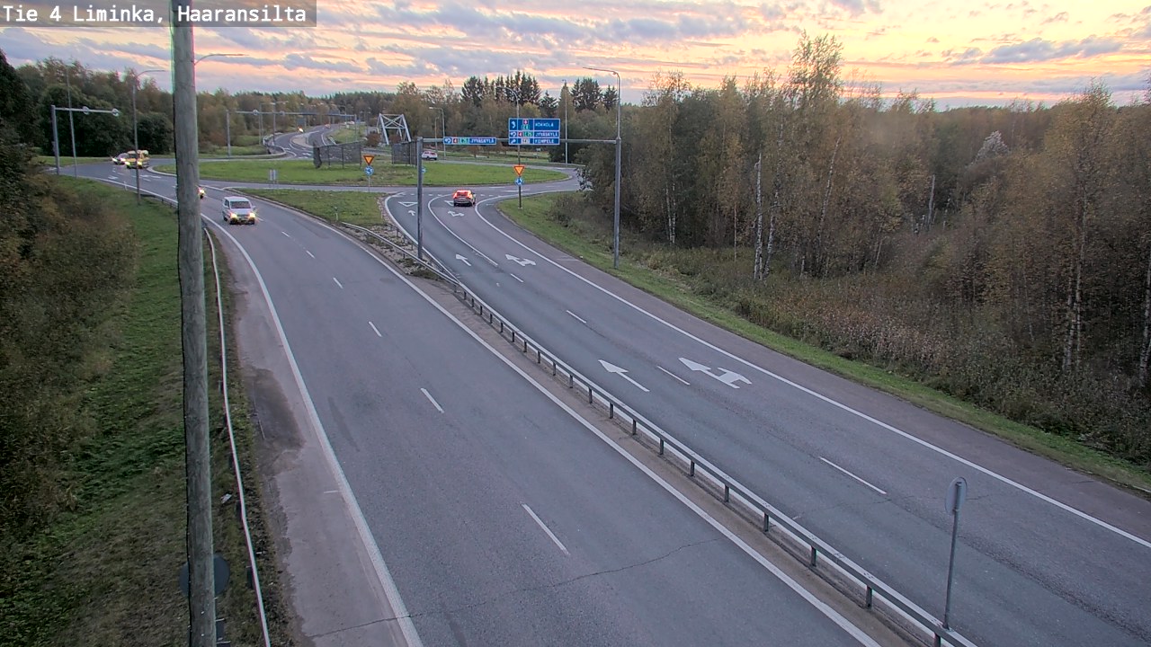Kelikamerat Kuva Tie 4 Liminka, Haaransilta, Liminka, Pohjois-Pohjanmaa