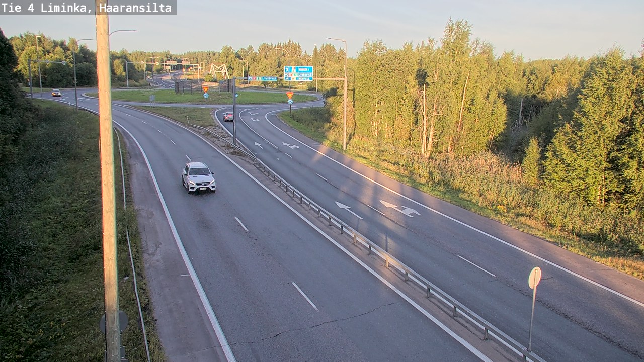 Weather Camera Image Road 4 Liminka, Haaransilta, Liminka, Pohjois-Pohjanmaa