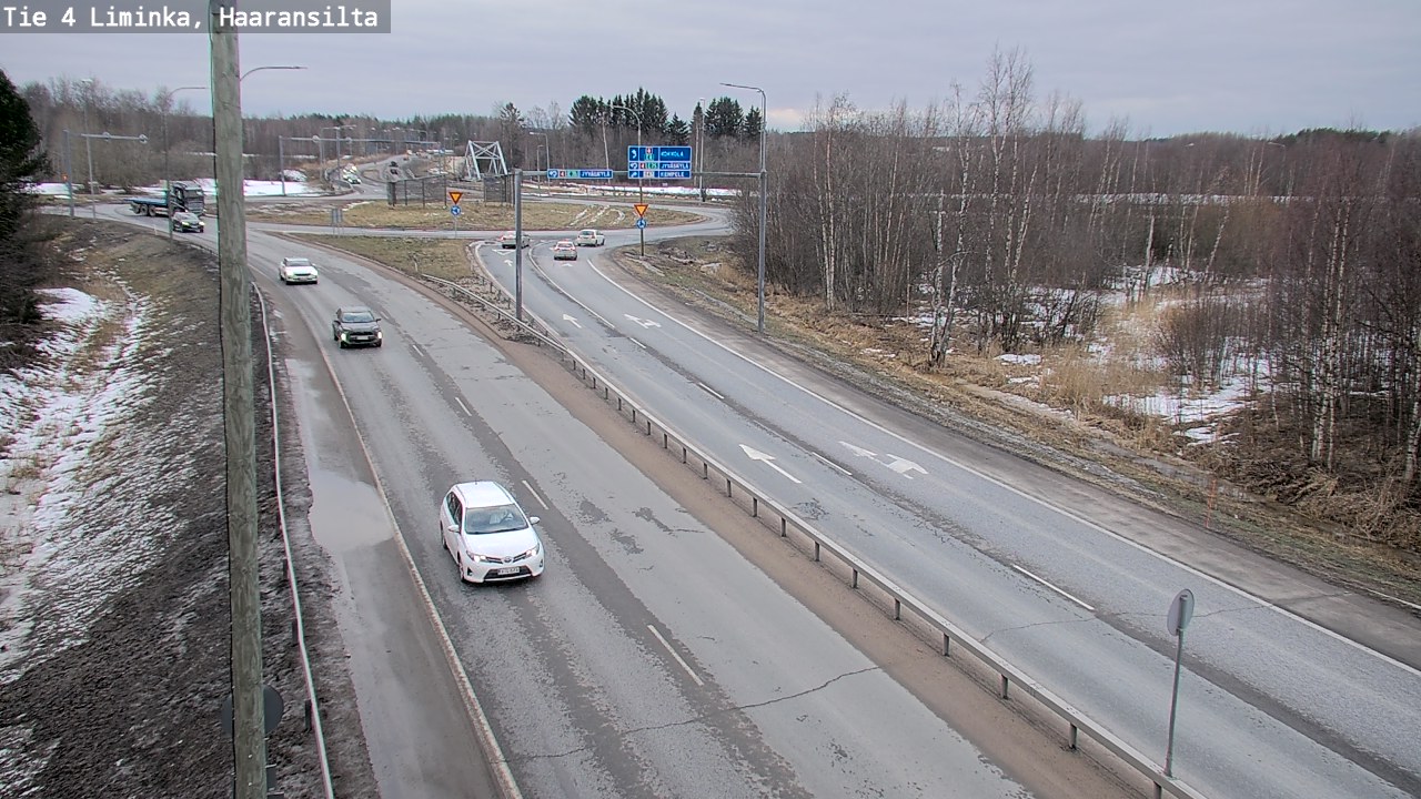 Kelikamerat Kuva Tie 4 Liminka, Haaransilta, Liminka, Pohjois-Pohjanmaa