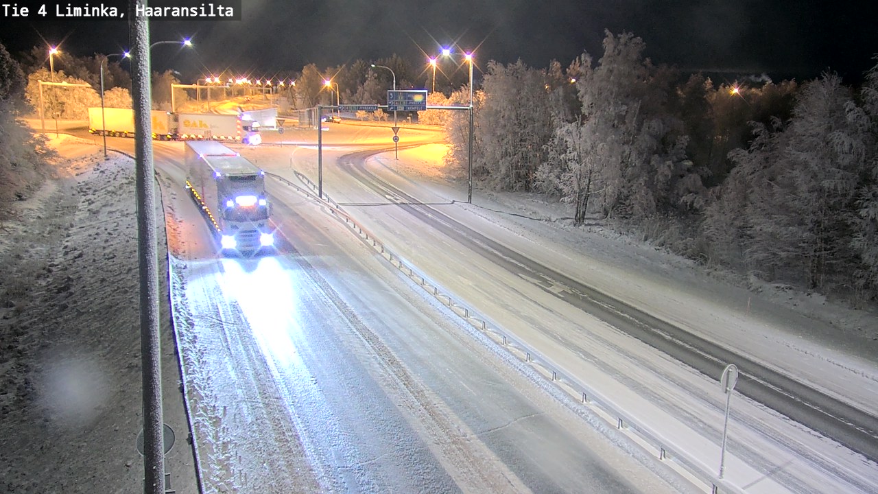 Kelikamerat Kuva Tie 4 Liminka, Haaransilta, Liminka, Pohjois-Pohjanmaa