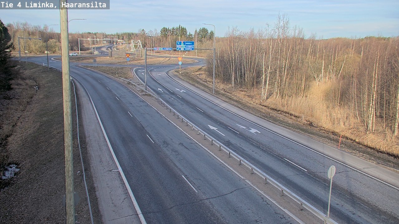 Kelikamerat Kuva Tie 4 Liminka, Haaransilta, Liminka, Pohjois-Pohjanmaa