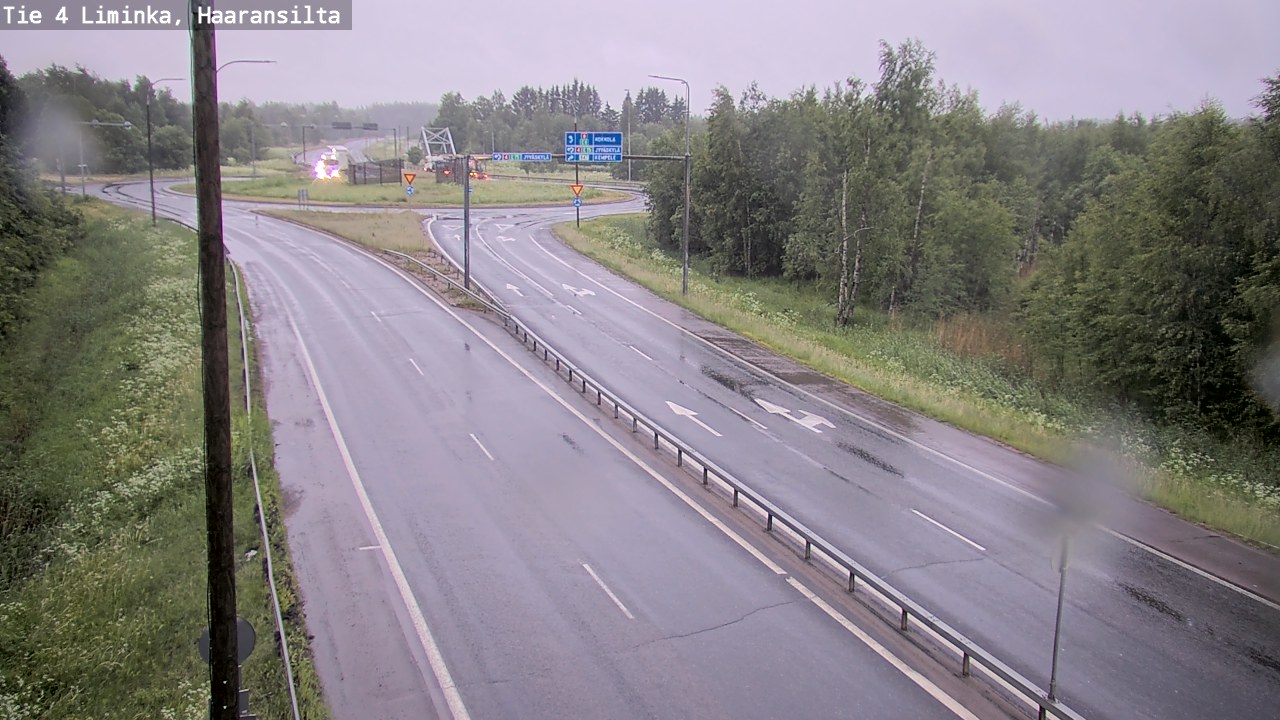 Kelikamerat Kuva Tie 4 Liminka, Haaransilta, Liminka, Pohjois-Pohjanmaa
