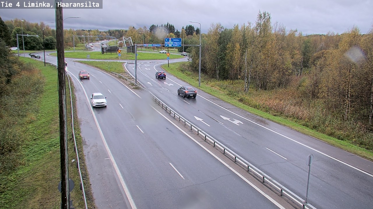 Weather Camera Image Road 4 Liminka, Haaransilta, Liminka, Pohjois-Pohjanmaa