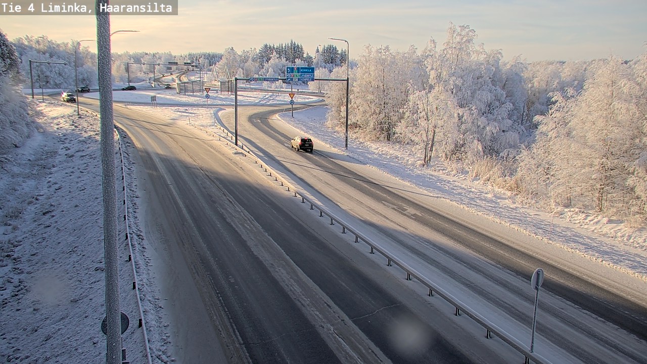Weather Camera Image Road 4 Liminka, Haaransilta, Liminka, Pohjois-Pohjanmaa