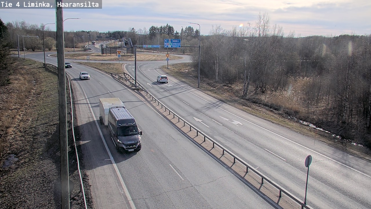 Kelikamerat Kuva Tie 4 Liminka, Haaransilta, Liminka, Pohjois-Pohjanmaa