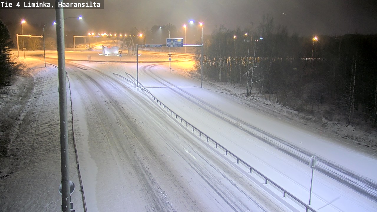 Kelikamerat Kuva Tie 4 Liminka, Haaransilta, Liminka, Pohjois-Pohjanmaa