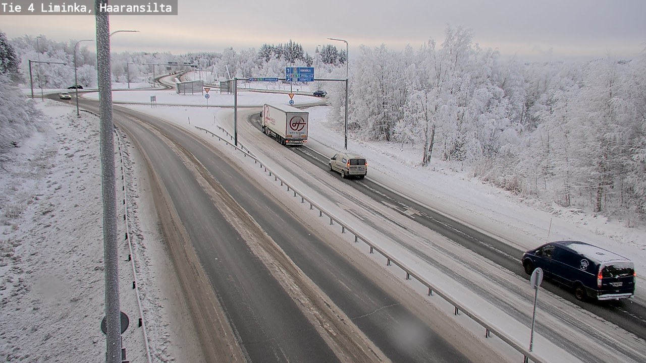 Kelikamerat Kuva Tie 4 Liminka, Haaransilta, Liminka, Pohjois-Pohjanmaa