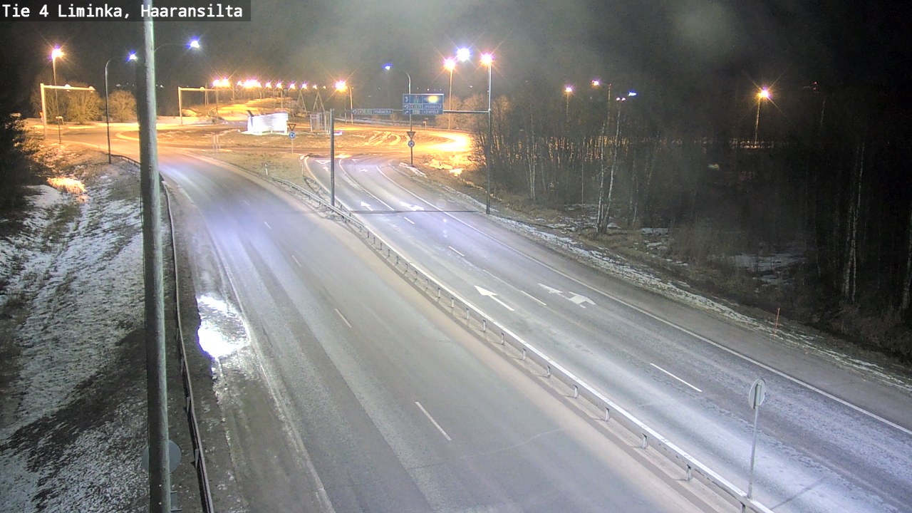 Kelikamerat Kuva Tie 4 Liminka, Haaransilta, Liminka, Pohjois-Pohjanmaa